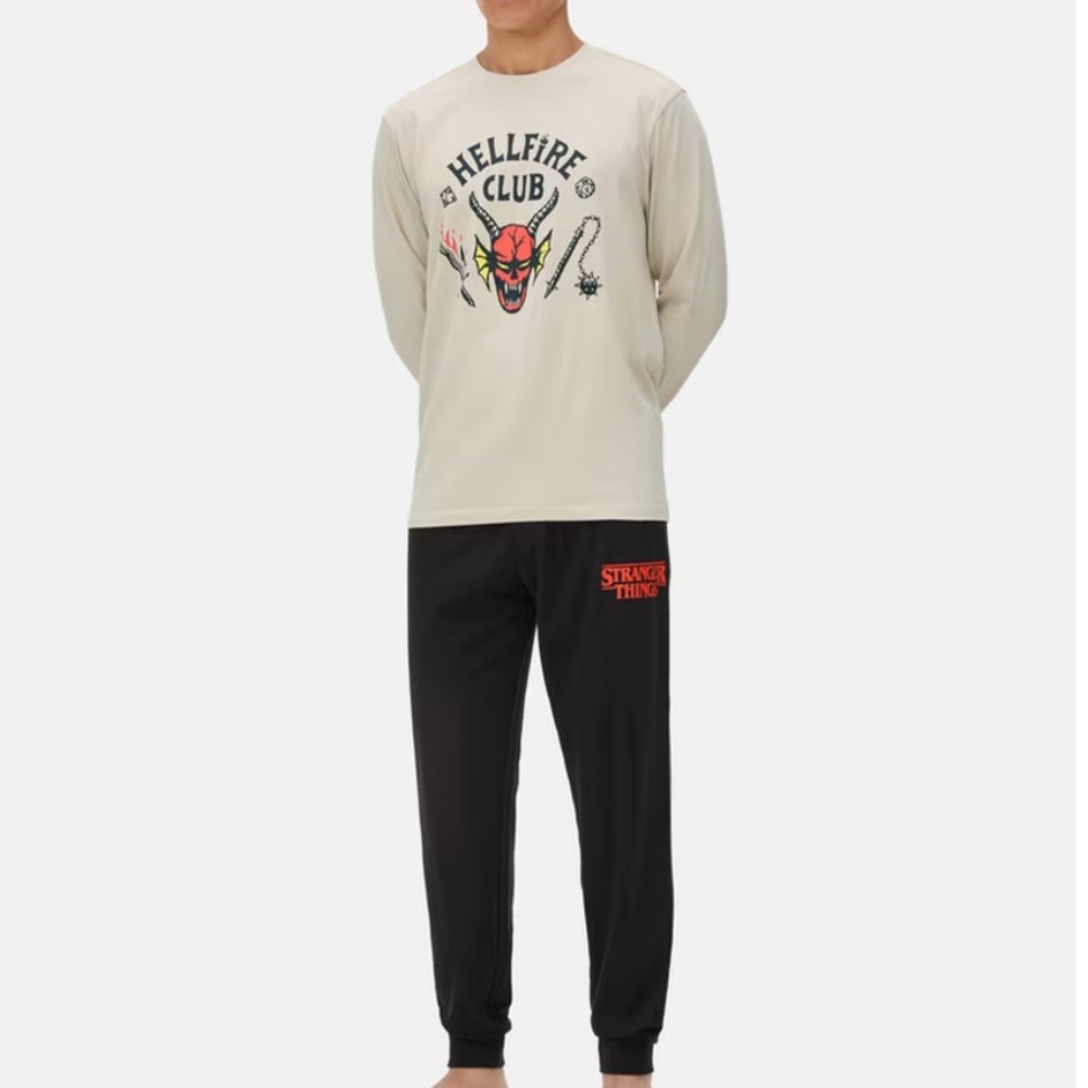 Primark Stranger Things Hellfire Club Pajamas